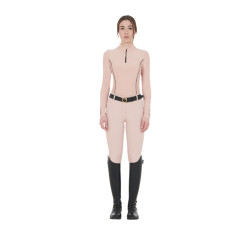 Damen-Trainings-Tech-Poloshirt Langarm Equestro Damen-Trainings-Tech-Poloshirt Langarm Equestro