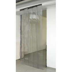 PVC-Lamellenvorhang-Set 30 x 225 cm x 3 mm PVC-Lamellenvorhang-Set 30 x 225 cm x 3 mm