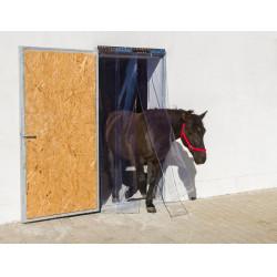 PVC-Lamellenvorhang-Set 30 x 225 cm x 3 mm PVC-Lamellenvorhang-Set 30 x 225 cm x 3 mm