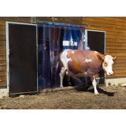 PVC-Lamellenvorhang-Set 30 x 225 cm x 3 mm PVC-Lamellenvorhang-Set 30 x 225 cm x 3 mm