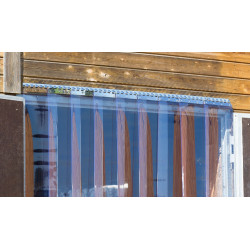 PVC-Lamellenvorhang-Set 30 x 225 cm x 3 mm PVC-Lamellenvorhang-Set 30 x 225 cm x 3 mm