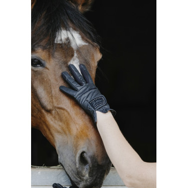 Handschuhe Je t'aime Equithème Strass Handschuhe Je t'aime Equithème Strass