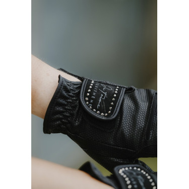 Handschuhe Je t'aime Equithème Strass Handschuhe Je t'aime Equithème Strass