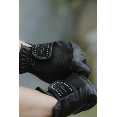 Handschuhe Je t'aime Equithème Strass Handschuhe Je t'aime Equithème Strass