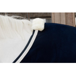 Fleece-Teppich Geflochtenes Seil Kentucky Marine Marineblau Fleece-Teppich Geflochtenes Seil Kentucky Marine Marineblau