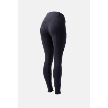 Vollbesatz-Grip-Reithose für alle Jahreszeiten Horze Mira Dunkelmarine Blau