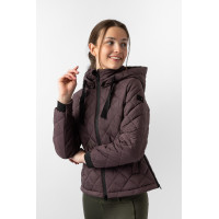 Damen-Daunenjacke Imelda Horze Fudge / Kastanienbraun Bordeaux Damen-Daunenjacke Imelda Horze Fudge / Kastanienbraun Bordeaux