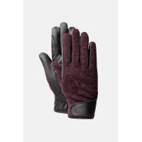 Reithandschuhe für alle Jahreszeiten Young Rider Perla Horze Fudge / Kastanienbraun Bordeaux