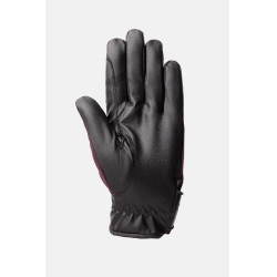 Reithandschuhe für alle Jahreszeiten Young Rider Perla Horze Fudge / Kastanienbraun Bordeaux