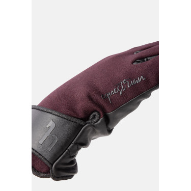 Reithandschuhe für alle Jahreszeiten Young Rider Perla Horze Fudge / Kastanienbraun Bordeaux Reithandschuhe für alle Jahreszeiten Young Rider Perla Horze Fudge / Kastanienbraun Bordeaux