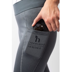 Horze Maia Damen-Reitleggings mit Vollbesatz-Grip und Handytasche Horze Maia Damen-Reitleggings mit Vollbesatz-Grip und Handytasche