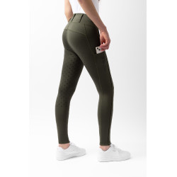 Hochtaillierte Reitleggings Young Rider Aya für Damen Horze Hochtaillierte Reitleggings Young Rider Aya für Damen Horze