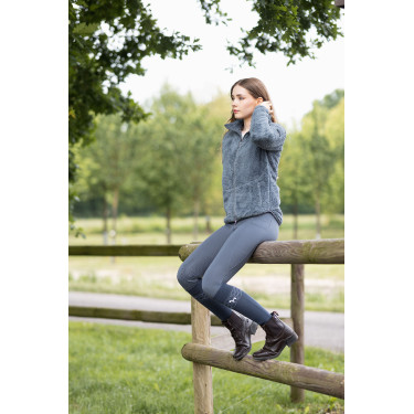 Reithose Horze Mira mit Grip-Besatz Sturmblau