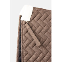 Dressurschabracke Nature Made Leisure Horze Espressobraun