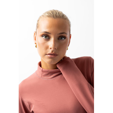 Trainingsshirt Josephine Horze Verwelkte Rose Rosa