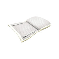 Dämpfer aus Baumwolle und synthetischer Polarwolle Burioni Weiß Weiß Dämpfer aus Baumwolle und synthetischer Polarwolle Burioni Weiß Weiß