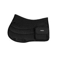Tapis de selle Ttech+Sympa avec poches Burioni Noir