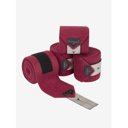 LeMieux Pony Polo Bandagen Glut Bordeaux