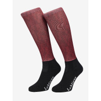 LeMieux Footsie Socken Casey Ember Bordeaux
