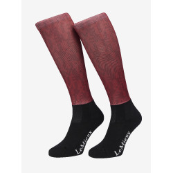 LeMieux Footsie Socken Casey Ember Bordeaux