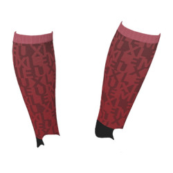 LeMieux Footsie Socken Casey Ember Bordeaux