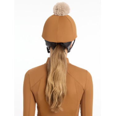 Toque My LeMieux für Helm Ingwer Braun