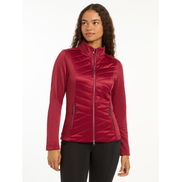 LeMieux Dynamische Jacke Glut Bordeaux