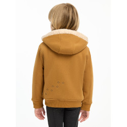 LeMieux Kapuzen-Sweatshirt Zip Through Mini Charlie Ingwer Braun