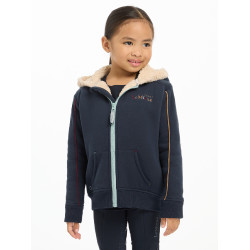 LeMieux Kapuzen-Sweatshirt Zip Through Mini Charlie Marineblau