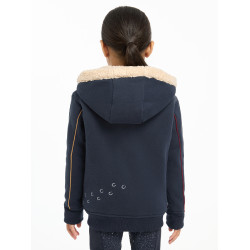 LeMieux Kapuzen-Sweatshirt Zip Through Mini Charlie Marineblau