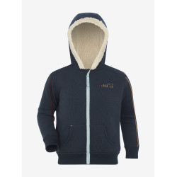 LeMieux Kapuzen-Sweatshirt Zip Through Mini Charlie Marineblau