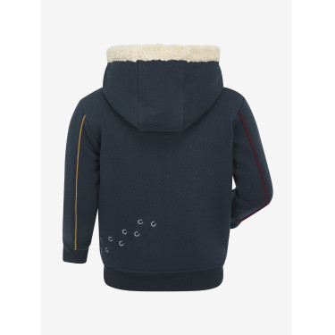 LeMieux Kapuzen-Sweatshirt Zip Through Mini Charlie Marineblau LeMieux Kapuzen-Sweatshirt Zip Through Mini Charlie Marineblau
