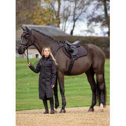 LeMieux Wildleder Close Contact Schabracke Asche Bordeaux LeMieux Wildleder Close Contact Schabracke Asche Bordeaux