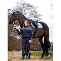 LeMieux Wildleder Close Contact Schabracke Gletscher Blau