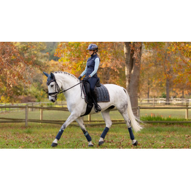 LeMieux Loire Classic Dressur Schabracke Petrol Blau LeMieux Loire Classic Dressur Schabracke Petrol Blau