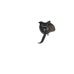 LeMieux Wildleder GP Square Schabracke Alpin Braun