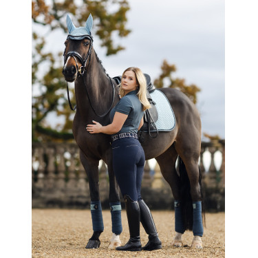 Polo LeMieux Classique Petrol Blau