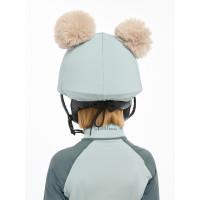 Doppelpompom-Mütze Mini LeMieux Alpin Braun Doppelpompom-Mütze Mini LeMieux Alpin Braun