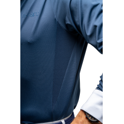 Polo de concours Flags & Cup homme Wako manches longues Marine Polo de concours Flags & Cup homme Wako manches longues Marine