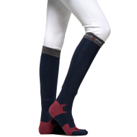 Damen-Socken Flags & Cup Roca Marine / Himbeere Blau
