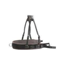 Luxus-JM-Geschirr für Kutsche Dunkelbraun Luxus-JM-Geschirr für Kutsche Dunkelbraun