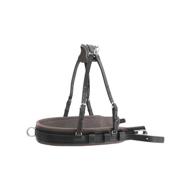 Luxus-JM-Geschirr für Kutsche Dunkelbraun Luxus-JM-Geschirr für Kutsche Dunkelbraun