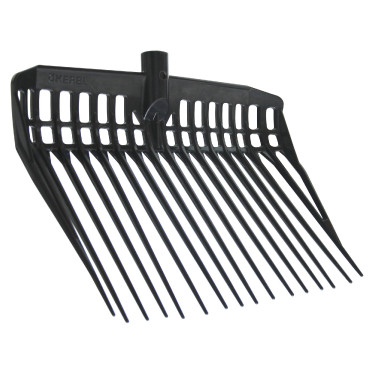 Späne-Gabel EcoFork Kerbl Schwarz