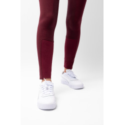 Vollbesatz-Grip-Reithose für alle Jahreszeiten Horze Mira Bordeaux braun