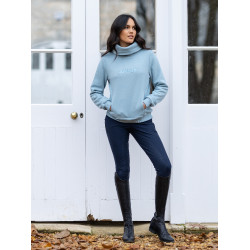 Stehkragen-Sweatshirt LeMieux Adele Gletscher Blau Stehkragen-Sweatshirt LeMieux Adele Gletscher Blau