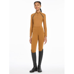 Unterwäsche Mesh Mia LeMieux Young Rider Langarm Ingwer Braun