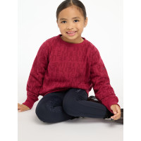 Pull Mini LeMieux Casey Crew Glut Bordeaux Pull Mini LeMieux Casey Crew Glut Bordeaux