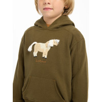 Mini LeMieux Romi Kapuzenpullover Alpin Braun