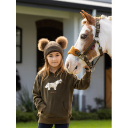 Mini LeMieux Romi Kapuzenpullover Alpin Braun