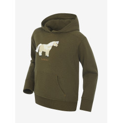 Mini LeMieux Romi Kapuzenpullover Alpin Braun